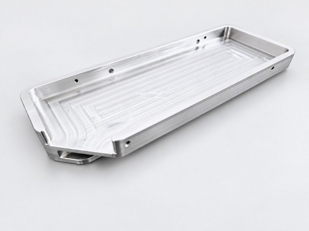 Aluminiowa obudowa wykonana metodą frezowania CNC — TP Engineering